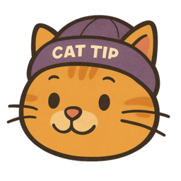 캣팁 로고